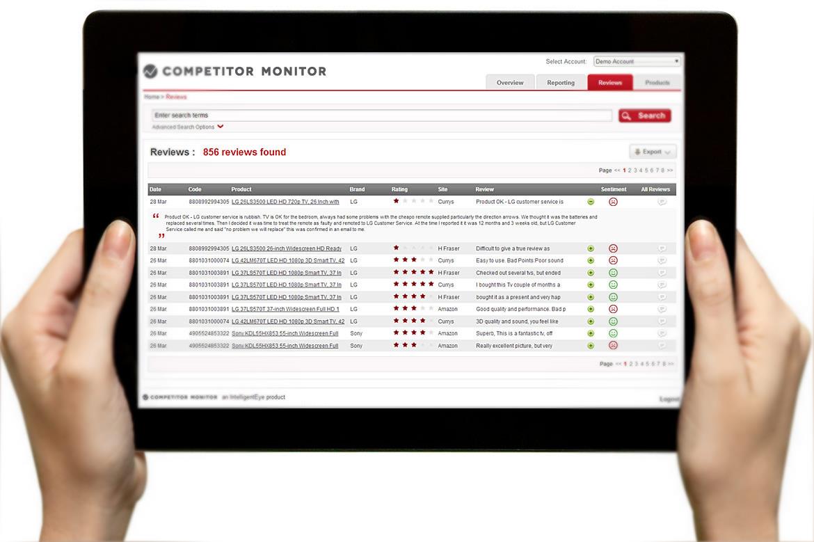 Screenshot Competitor Monitor